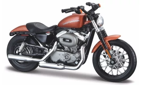 Maisto - Maisto, Harley Davidson XL 1200N Nightster, bronze, 2007, 1:18