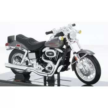   Maisto - Maisto, Harley Davidson FXS Low Rider, grau, 1977, 1:18