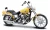 Maisto - Maisto, Harley Davidson FXDWG Dyna Glide Wide, gelb, 2001, 1:18
