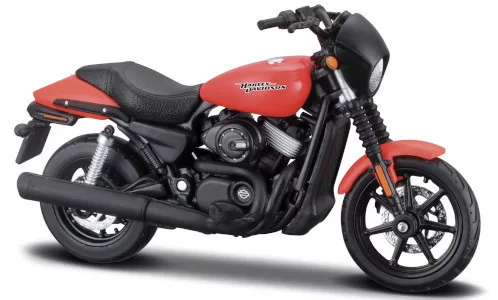 Maisto - Maisto, Harley Davidson Street 750, rot/schwarz, 2015, 1:18