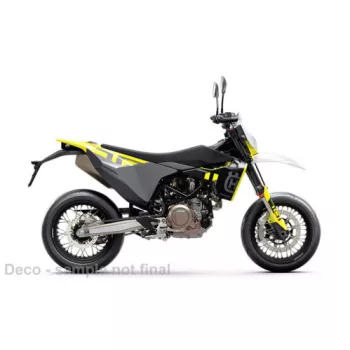 Maisto - Husqvarna Husky 701 Supermoto, schwarz/weiss, 1:12