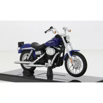   Maisto - Maisto, Harley Davidson FXDBI Dyna Street Bob, blau, 2006, 1:18