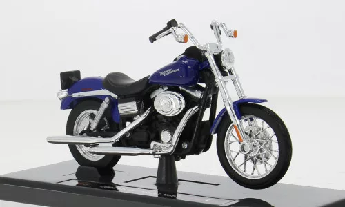 Maisto - Maisto, Harley Davidson FXDBI Dyna Street Bob, blau, 2006, 1:18