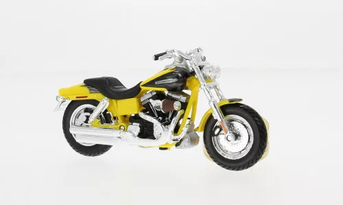 Maisto - Harley Davidson CVO Fat Bob gelb/schwarz 2009