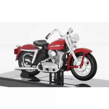 Maisto - Harley Davidson K Model, rot, 1952, 1:18