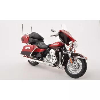   Maisto - Maisto, Harley Davidson FLHTK Electra Glide Ultra Limited, rot/dunkelbraun, 2013, 1:12