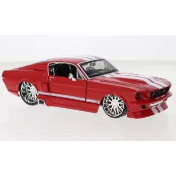 Maisto - Maisto, Ford Mustang GT, rot/weiss, 1967, 1:24