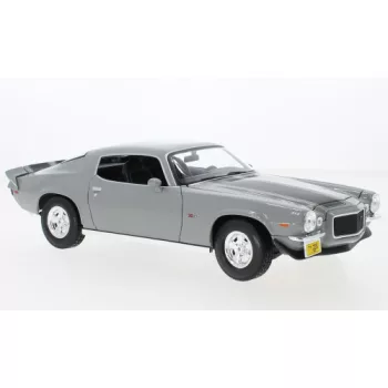   Maisto - Maisto, Chevrolet Camaro Z28, hellgrau/schwarz, 1971, 1:18