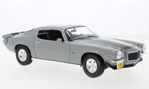 Maisto - Maisto, Chevrolet Camaro Z28, hellgrau/schwarz, 1971, 1:18