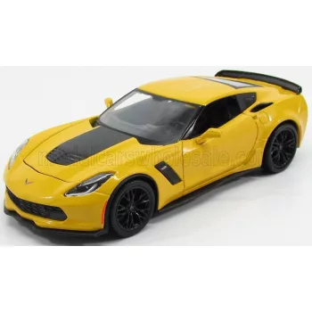Maisto - CHEVROLET CORVETTE Z06 C7 COUPE 2014 YELLOW