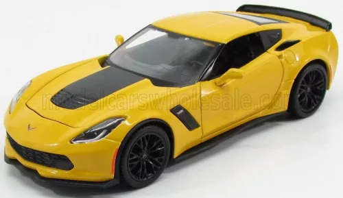Maisto - CHEVROLET CORVETTE Z06 C7 COUPE 2014 YELLOW