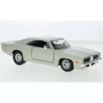 Maisto - Maisto, Dodge Charger R/T, silber, 1969, 1:24