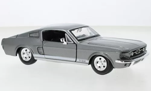 Maisto - Maisto, Ford Mustang GT, grau, 1967, 1:24