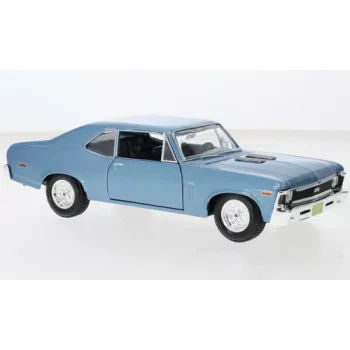 Maisto - Maisto, Chevrolet Nova SS, hellblau, 1970, 1:24