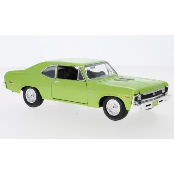 Maisto - Maisto, Chevrolet Nova SS, hellgrün, 1970, 1:24