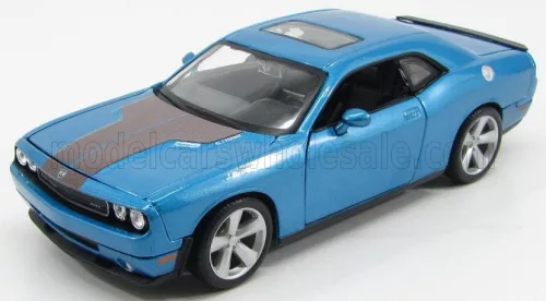 Maisto - DODGE CHALLENGER SRT8 6.1 HEMI COUPE 2008 LIGHT BLUE MET