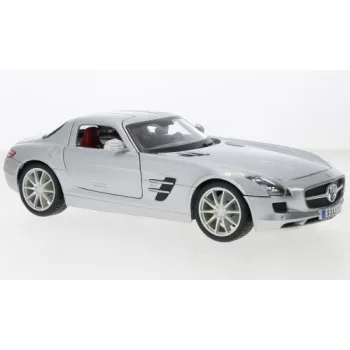 Maisto - Mercedes SLS AMG (C197), silber, 2010, 1:18