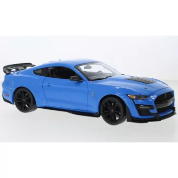 Maisto - Ford Mustang Shelby GT500, blau, 2020, 1:18