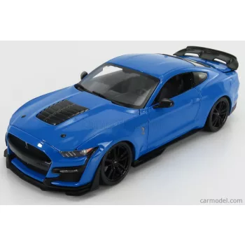 Maisto - Ford Usa Mustang Shelby Gt500 Coupe 2020 Light Blue