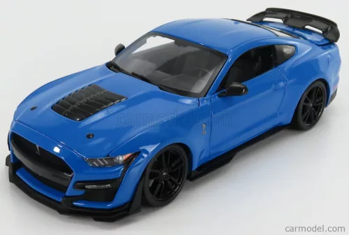 Maisto - Ford Usa Mustang Shelby Gt500 Coupe 2020 Light Blue