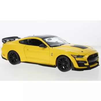   Maisto - Maisto, Ford Mustang Shelby GT500, gelb/schwarz, 2020, 1:18