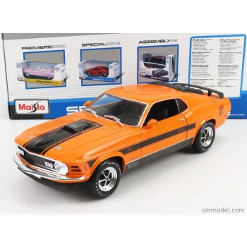 Maisto - Ford Usa Mustang Mach-1 Coupe 1970 Orange