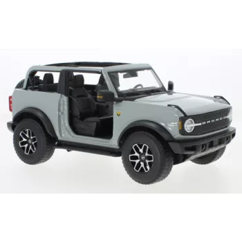Maisto - Maisto, Ford Bronco Badlands, hellgrau, 2021, 1:18