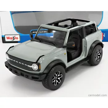 Maisto - Ford Usa Bronco Badlands Without Doors 2021 Grey