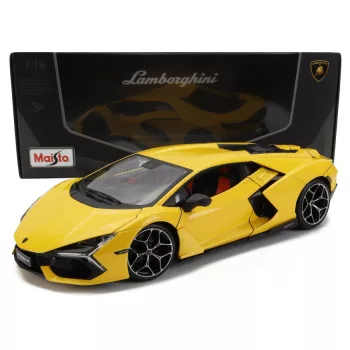   Maisto - LAMBORGHINI REVUELTO HYBRID 2023 - EXCLUSIVE CARMODEL GIALLO INTI - YELLOW