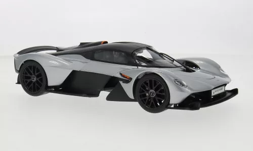 Maisto - Maisto, Aston Martin Valkyrie, silber/schwarz, 2022, 1:18