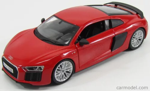 Maisto - Audi R8 V10 Plus Coupe 2015 Red Carbon
