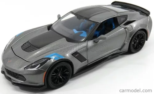 Maisto - Chevrolet Corvette Grand Sport 2017 Grey Met