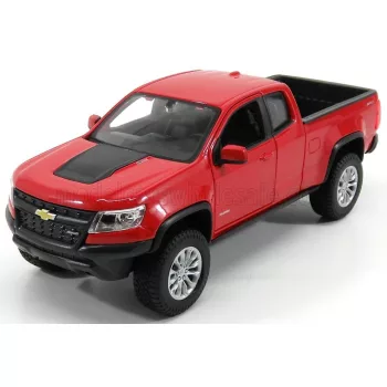 Maisto - CHEVROLET COLORADO ZR2 PICK-UP 2017 RED BLACK