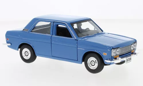 Maisto - Maisto, Datsun 510, blau, 1971, 1:24