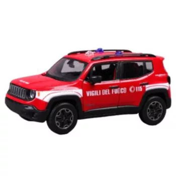 Maisto - JEEP RENEGADE VIGILI DEL FUOCO 2017 RED WHITE