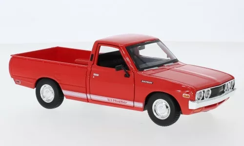 Maisto - Datsun 620 Pick Up, rot/Dekor, 1973, 1:24