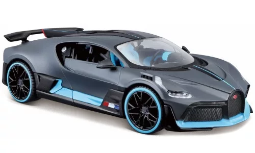 Maisto - Bugatti Divo, grau/hellblau, 1:24