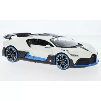 Maisto - Bugatti Divo, weiss/hellblau, 1:24