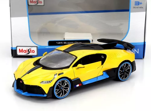 Maisto - BUGATTI DIVO 2018 YELLOW