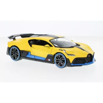 Maisto - Bugatti Divo, gelb/hellblau, 2024, 1:24