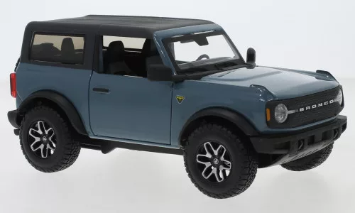 Maisto - Maisto, Ford Bronco Badlands, blau/schwarz, 2021, 1:24