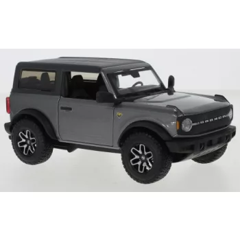   Maisto - Maisto, Ford Bronco Badlands, dunkelgrau/schwarz, 2021, 1:24