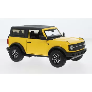   Maisto - Maisto, Ford Bronco Badlands, gelb/schwarz, 2021, 1:24