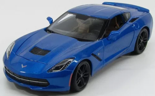 Maisto - CHEVROLET CORVETTE Z51 COUPE STINGRAY 2014 BLUE MET