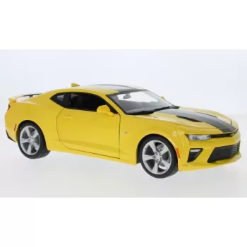 Maisto - Chevrolet Camaro SS, gelb/schwarz, 2016, 1:18