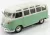 Maisto - VOLKSWAGEN T1 SAMBA MINIBUS 1962 VERY LIGHT GREEN WHITE