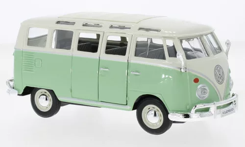 Maisto - VW T1 Bus Samba hellgrün  1:25