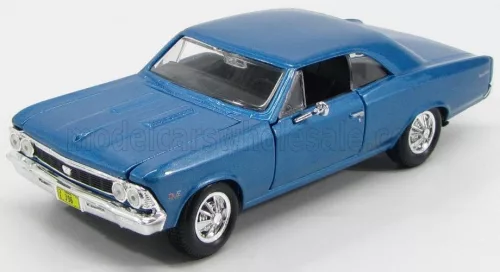 Maisto - CHEVROLET CHEVELLE SS 396 1966 BLUE MET