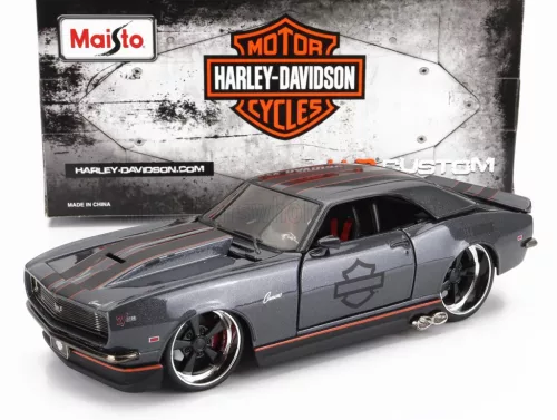 Maisto - CHEVROLET CAMARO Z/28 COUPE CUSTOM 1968 GREY