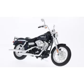   Maisto - Maisto, Harley Davidson FXDBI Dyna, dunkelblau, 2006, 1:12